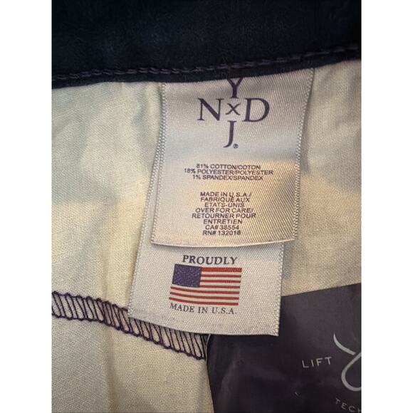 NYDJ Jeans Womens Plus 20W Blue jade leggings norwell wash mid rise lift tuck - Picture 10 of 13